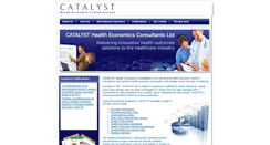 Desktop Screenshot of catalyst-health.co.uk